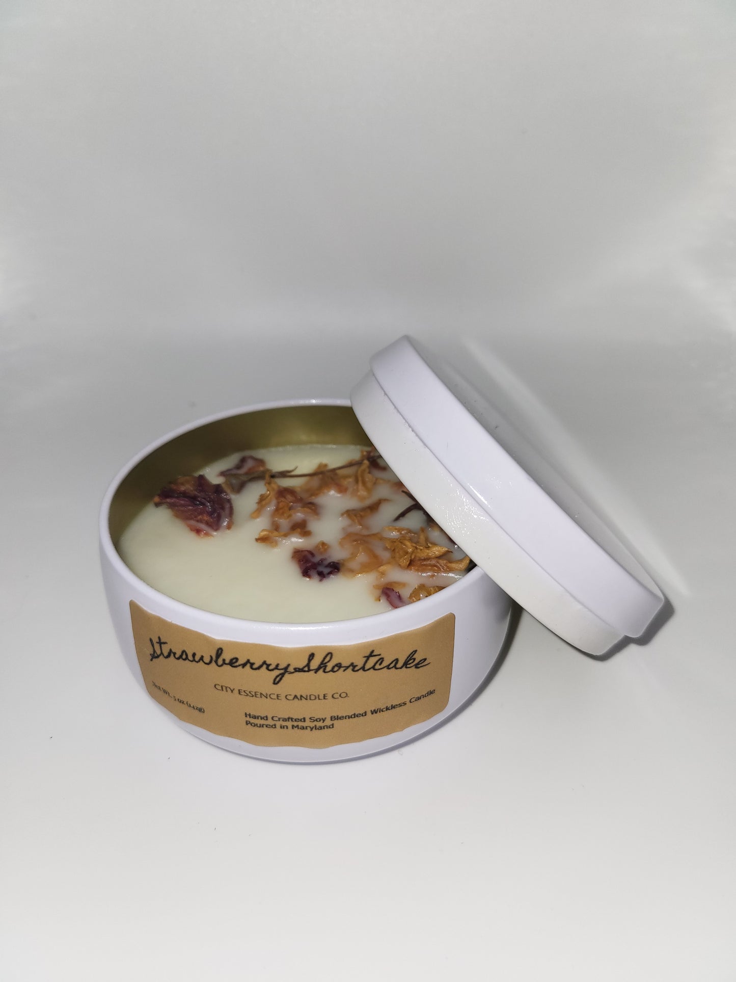 Strawberry Shortcake Candle