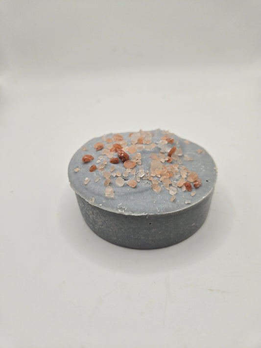 Charcoal Rose Salt Soap